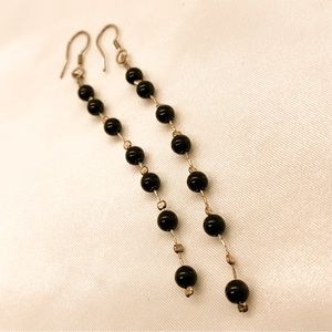Drop earrings sterling silver